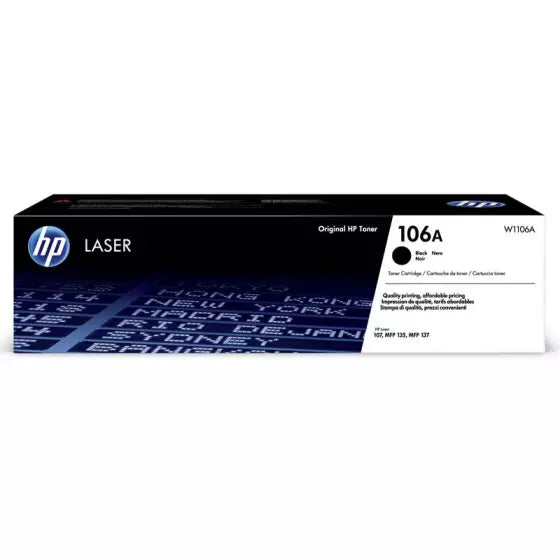 Toner HP 106A Original (W1106A) | noir de 1000 pages