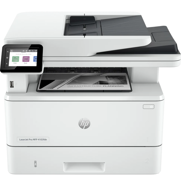 Imprimante Monochrome multifonction HP LaserJet Pro 4103fdn (2Z628A)